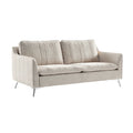 ### Tytuł techniczny w języku polskim:

**Stylowa sofa z głębokim siedziskiem i metalowymi nogami**