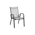 **Stylowy fotel ogrodowy z aluminiowej ramy**